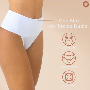 Kit 5 Calcinhas Shape Turbo e Zero Barriga